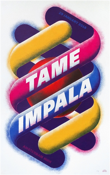 Tame Impala Concert Poster