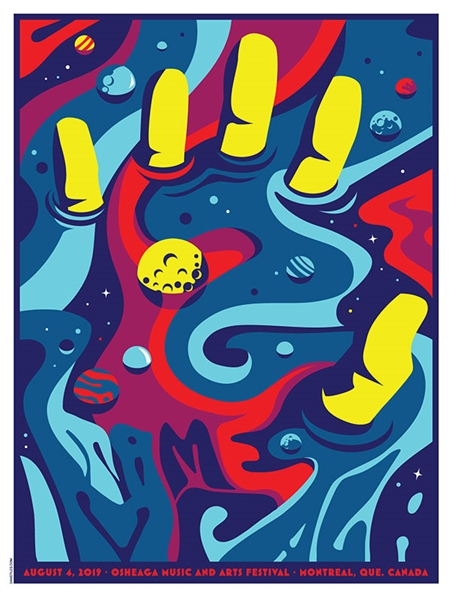 Tame Impala Concert Poster by Dan Stiles