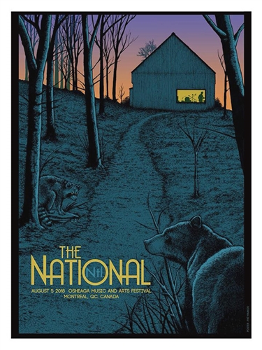 The National Concert Poster by Pat Hamou