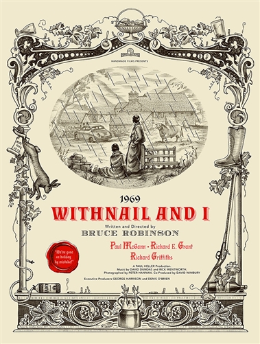 Withnail And I movie poster by Jonathan Burton