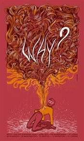Why Concert Poster by Sabrina Gabrielli