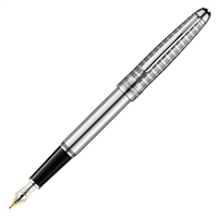 Montblanc Meisterstuck Solitaire Stainless Steel II 144 Fountain Pen