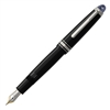 Montblanc Meisterstuck Diamond Legrand Black Resin & Platinum Fountain Pen