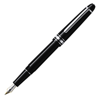 MontblancMeisterstuck Classique Black Resin & Platinum Fountain Pen