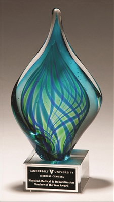 Droplet-Shaped Art Glass Award