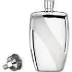 Satin Flask with Funnel