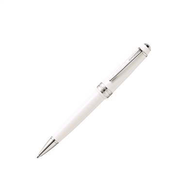 Cross Bailey Lightâ„¢ Polished White Resin Ballpoint Pen