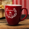 Red Ceramic Bistro Mug