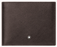 Montblanc Grey Sartorial Wallet 6cc
