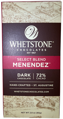 Plain Menendez Dark Chocolate 80g Bar (72% Cocoa)