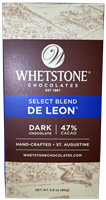 De Leon Dark Chocolate 80g Bar (47% Cocoa)