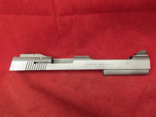 AMT Automag ll Slide, Stripped, .22WMR
â€‹For Six Inch Barrel
â€‹