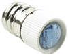 (100) YuCo YC-E12N-B-2D 110V DC BLUE LED BULB