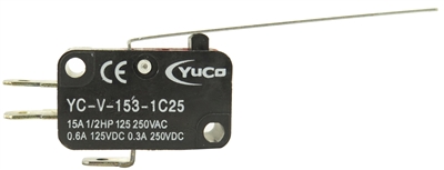 YuCo YC-V-153-1C25 SNAP ACTION MICRO SWITCH