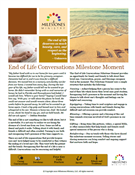 End of Life Conversations Milestone Moment Download