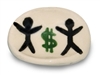 Kids and Money Stone for Gifting