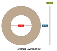 Garlock 3500 Fawn GylonÂ® Ring Gasket - 300 Lb. - 1/16" Thick - 2" Pipe