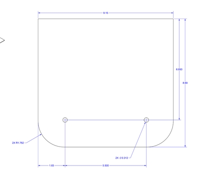 Santoprene NSF 51/61 - 60 Durometer -  1/16" Thick - Per Drawing #GC-0703 REV 01