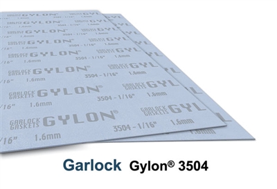 Garlock GylonÂ® 3504 Blue PTFE - Custom Sheet -1/8" x 5" x 5"