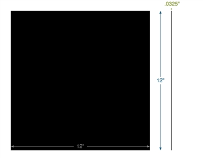 Buna-N Diaphragm - 1/32" Thick - 12" x 12"