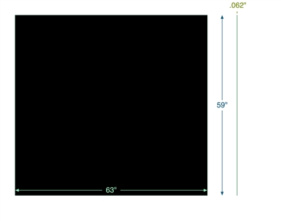 DXSeal C6 - .062" Thick - 59" x 63"