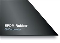 Premium Grade EPDM Rubber - 60 Durometer - 1/8" Thick x 36" x 48"