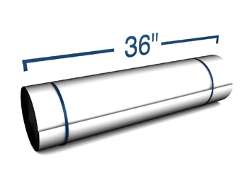 White FDA Buna Rubber - 60 Durometer - 1/32" Thick - 36" x 50 ft.