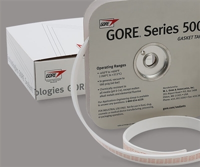 Gore Series 500 Bi-Directional PTFE Tape - 1/8" x 1-Â½" Wide x 25 Feet