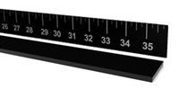 Neoprene 40 Durometer Custom Strip - 3/8" Thick x 6" wide x 120" Long