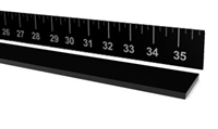 Neoprene 50 Durometer Custom Strip - 1/8" Thick x 6" wide x 8 Ft 2 Inches Long