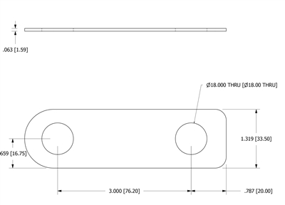 Neoprene with PSA - 40 Durometer -  1/16" Thick - Per Drawing #18-337