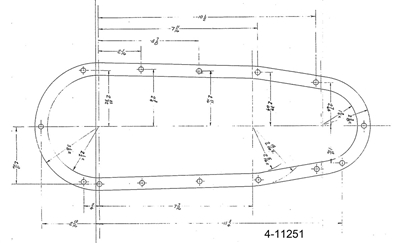 Cork and Neoprene Rubber Gasket- 1/32" Thick Per Drawing 4-11251