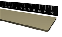 40 Duro Tan Pure Gum Strip - 1/8" Thick x 9" Wide x 14" Long