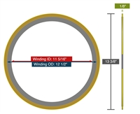 Equalseal EQSW - 150 Lb. Class - 10" Spiral Wound Gasket