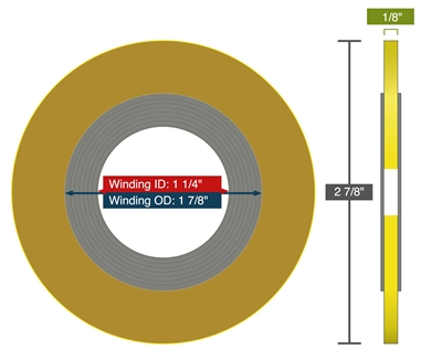 Equalseal EQSWP - 300 Lb. Class - 1" Spiral Wound Gasket