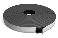 Open Cell Neoprene Sponge Strip with PSA - 5/32" x 3/8" x 50 Ft.