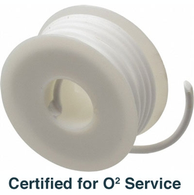 Oxygen Service ePTFE Valve Stem Packing - 1/8" Round - 50 Ft. Spool