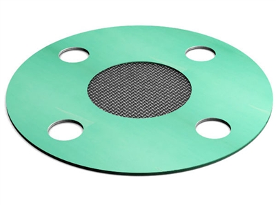 Strainer Gasket -EQ 750G, 3" Pipe Size, Full Face Style , 20 SS Mesh