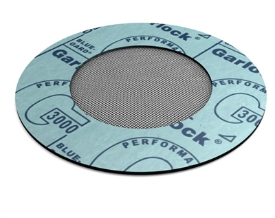 Strainer Gasket-Garlock Blue-GardÂ® 3000 - 3" Pipe Size, Ring Style , 20 SS Mesh