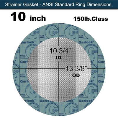 Gasket Strainer - 10" Ring 150 lb Class