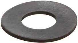 75 Duro Fluoroelastomer Ring Gasket - 3.93" ID x 6.14" OD x 1/8" Thick