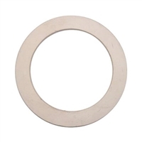 60 Duro White FDA Nitrile (Buna-N) Ring Gasket - 2" ID x 2-1/4" OD x 3/16" Thick