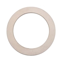 60 Duro White FDA Nitrile (Buna-N) Ring Gasket - 2-1/4" ID x 2-1/2" OD x 1/8" Thick