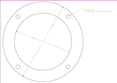 Custom Gasket - 1/32" Cork and Neoprene - #222966