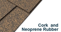 Cork and Neoprene Rolls - 1/8" Thick x 18" x 75 Ft Per Roll