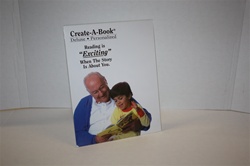 Create-A-Book easel plus Grandpa poster