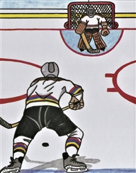 Hockey  (ten sets of illustrated pages)