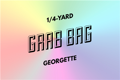 grab bag: eight 1/4-yard pieces of georgette