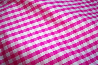 fuchsia gingham