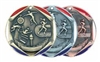 2" Tri-Color Medal Track and Field